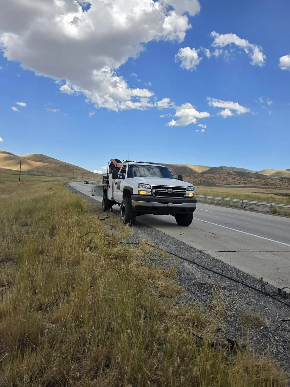 Western Diesel Workz service truck ready for a mobile repair call
